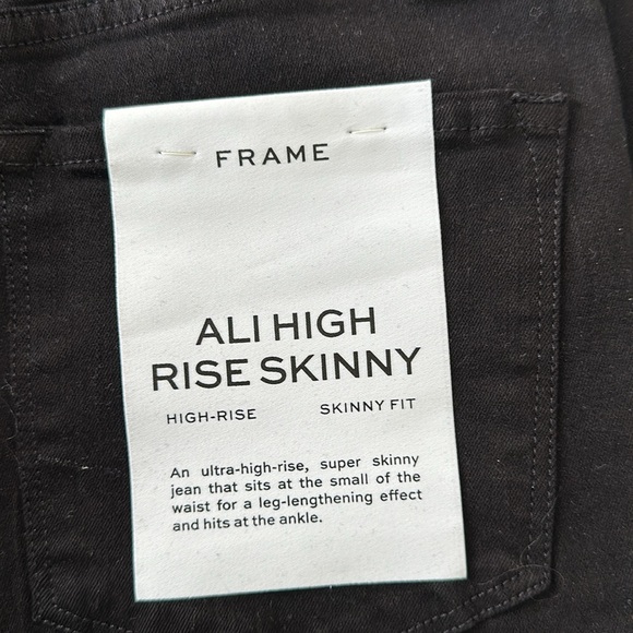 NWT Frame Jeans ALI High Rise - Picture 6 of 12
